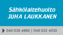 Sähkölaitehuolto Juha Laukkanen logo